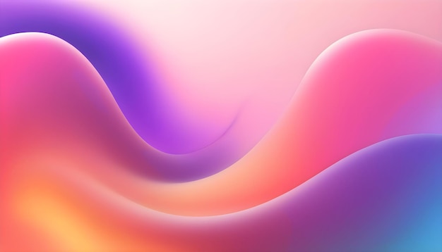 glassmorphism style abstract background with liquid gradient shapes Horizontal Website landing page