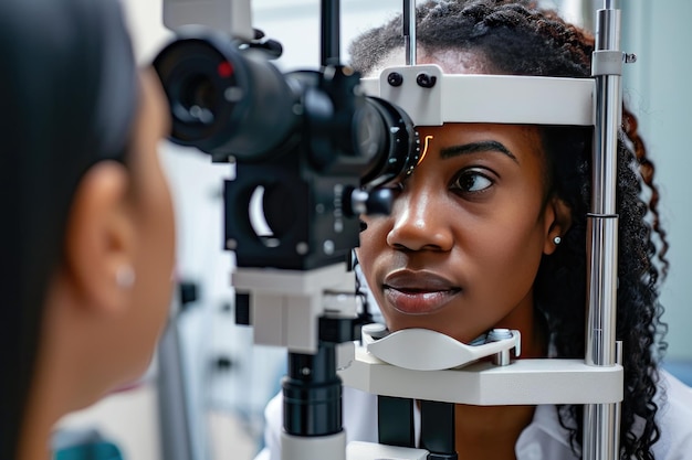 Glaucoma test checks eye pressure to detect potential vision issues Essential eye examination that measures intraocular pressure to identify signs of glaucoma