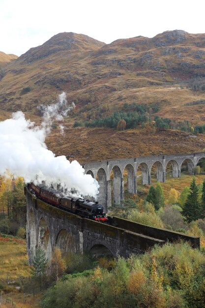 Foto viadotto di glenfinnan, scozia