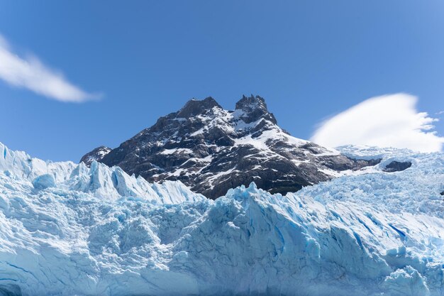 Foto gletsjer iceberg ijs argentinië patagonië