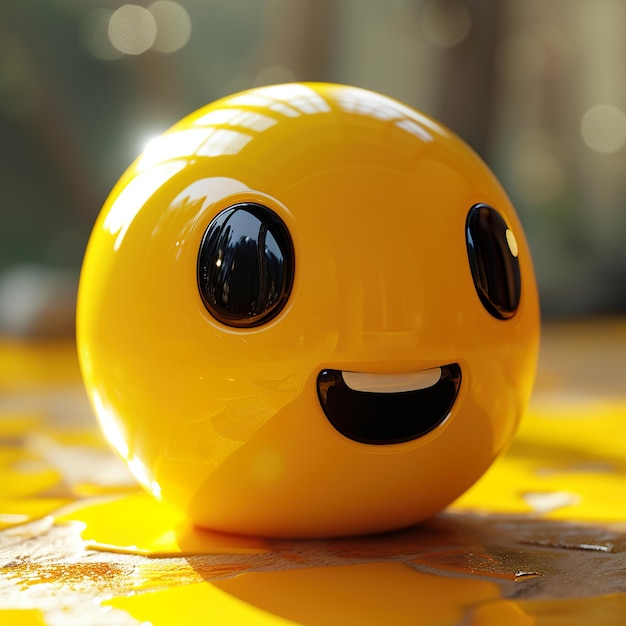 Foto glimlach emoji 3d