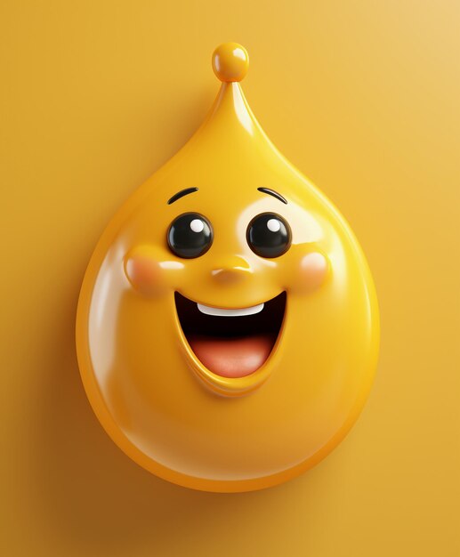 Foto glimlachende emoji en emoji-element