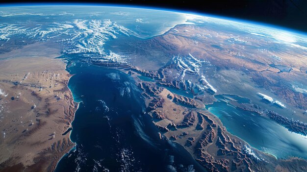 A Glimpse of Earth From Space