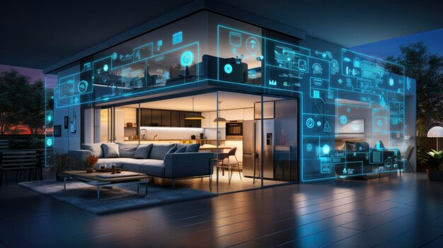 Photo a glimpse into the connected smart home of tomorrow