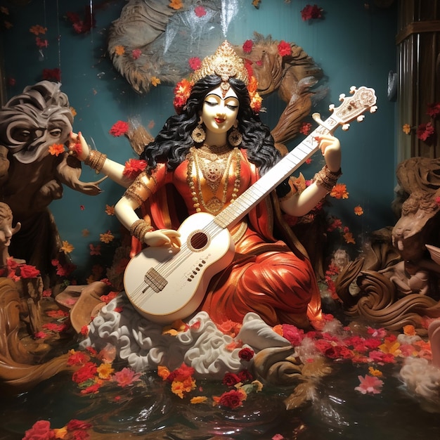 Devotio Saraswati Puja 2024의 한눈에 보이는 이미지 갤러리