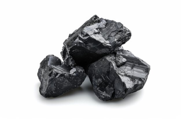 Glistening Black Coal