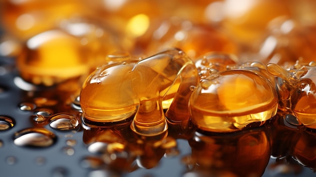 glistening honey HD 8K wallpaper Stock Photographic Image