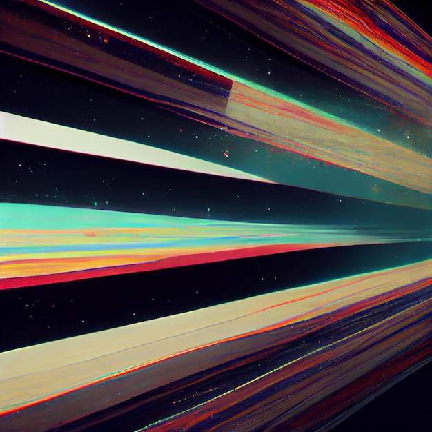 Glitch achtergrond universum abstract glitchy ruimte video wallpaper 4k