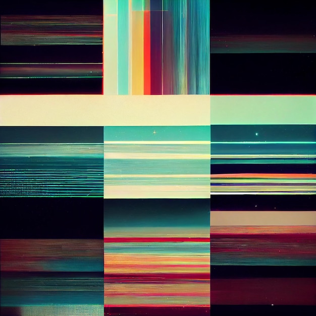 Glitch background abstract glitchy technology retro vhs video wallpaper 4k