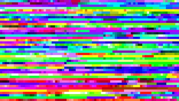 Photo glitch background digital noise pixels tv frame