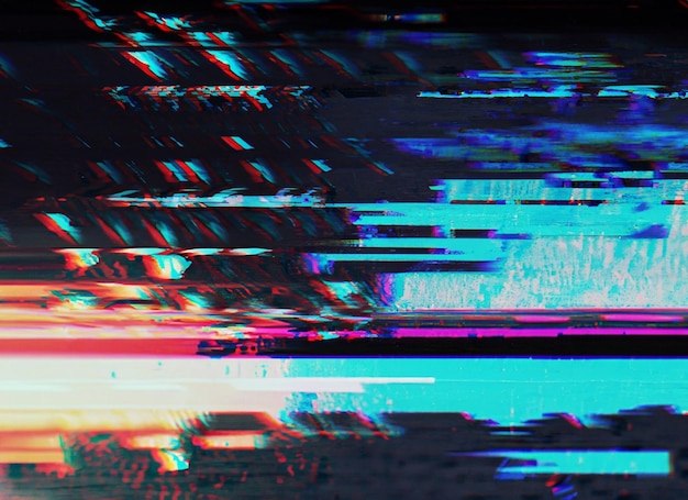 glitch error background image