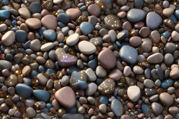 写真 グリッター・アンド・グラム・ストーン (glitter and glam stone) の背景はペーブルズ・ストーン(pebbles stone)の背景で作成されたものです