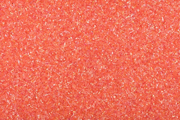 Photo glitter background for personal design christmas texture in coral tone