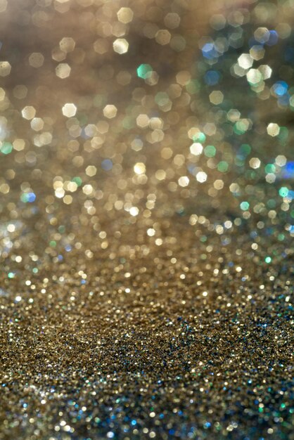 Foto glitter bokeh achtergrond licht bokeh confetti om bokeh achtergronden te ontwerpen voor valentijnsdag