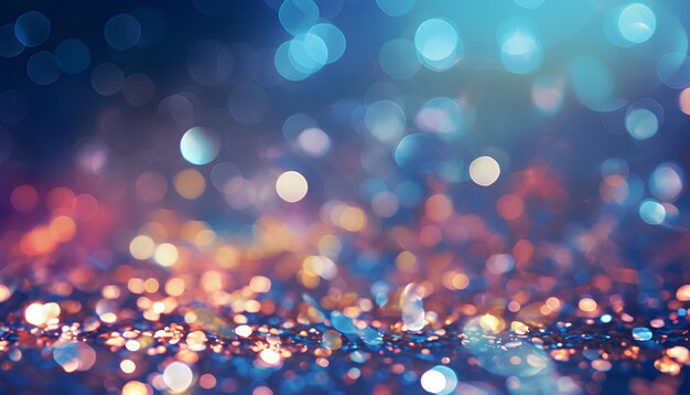 glitter bokeh textuur achtergrond Generatieve AI