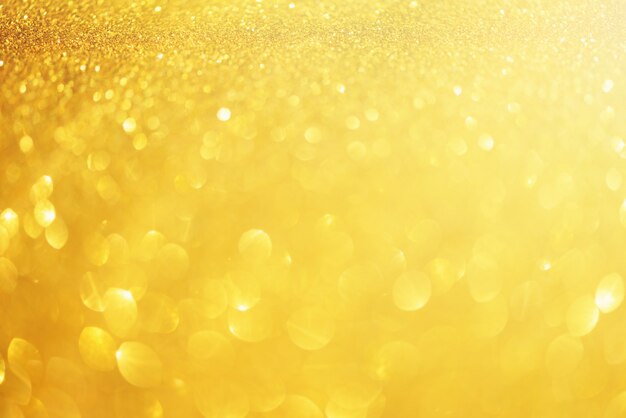 Photo glitter defocused abstract background with blurry lights, stars. 