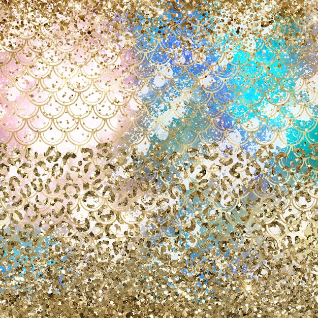 Glitter digitaal papier Glitter naadloos patroon Glitter Fashion digitaal papier Glitter achtergrond