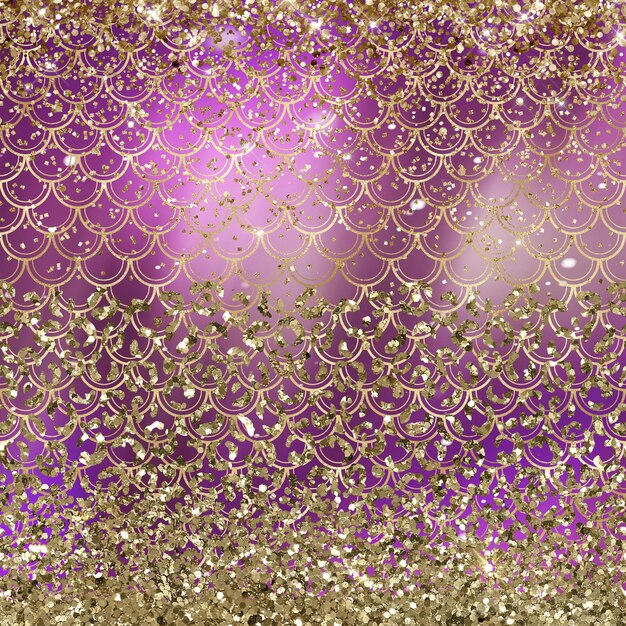 Glitter Digitaal papier Glitter Naadloos patroon Glitter Modieus digitaal papier Glimmerende achtergrond