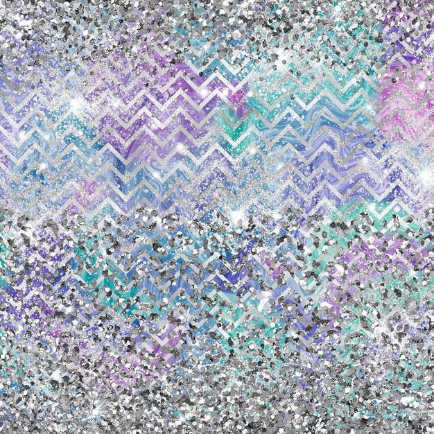 Glitter Digitaal papier Glitter Naadloos patroon Glitter Modieus digitaal papier Glimmerende achtergrond