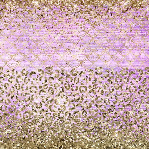 Glitter Digitaal papier Glitter Naadloos patroon Glitter Modieus digitaal papier Glimmerende achtergrond