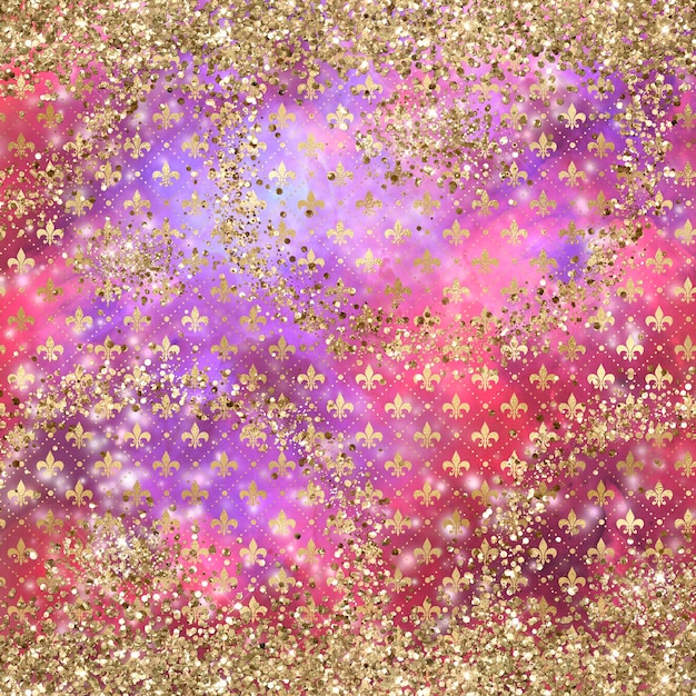 Foto carta digitale glitterata modello senza cuciture glitterata carta digitale glitterata sfondo glitterato