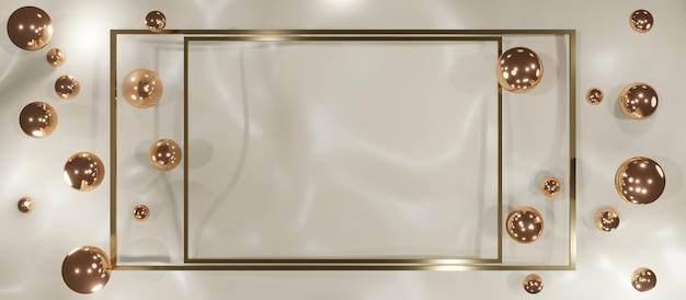 glitter frame background on the wrinkled fabric surface for pasting text and content illustrations