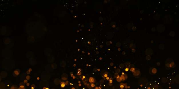 Glitter lichten grunge textuur achtergrond, bokeh intreepupil abstract twinkelend licht en sterren, zwarte go