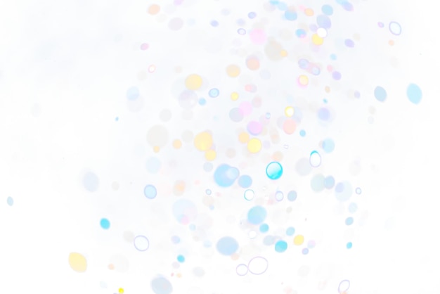 透明な背景に輝くpng bokehコンフェッティオーバーレイ