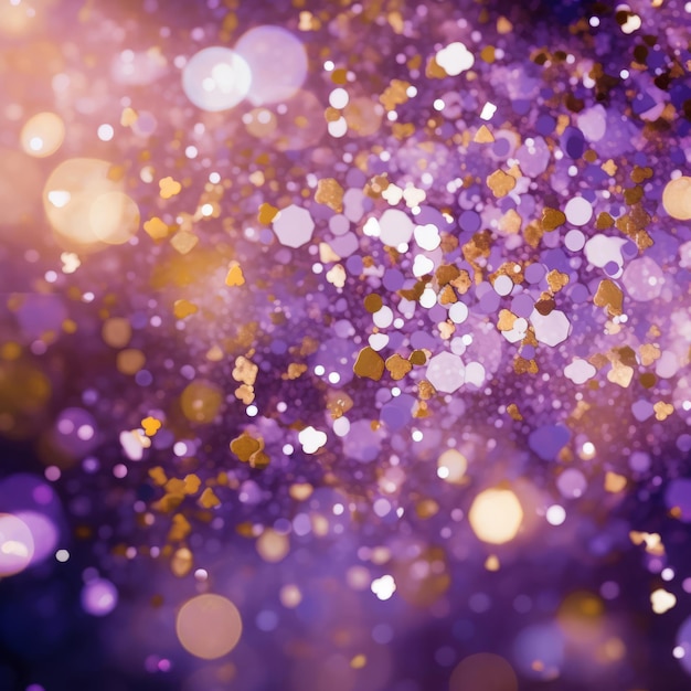 Glitter shimmer effecs with full of sparkling lights for background decoration