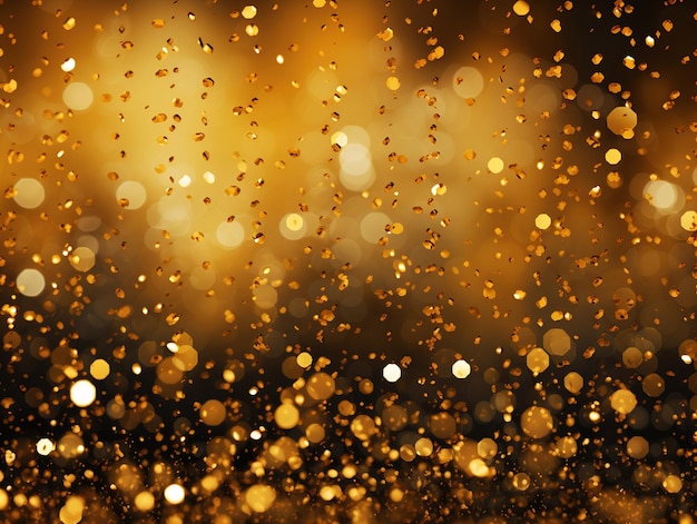 Photo glitter shine lights background silver and light gold christmas background generative ai