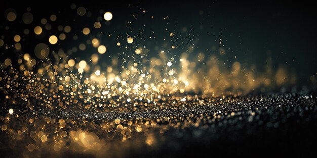 glitter sparkling background of focus AI Generated Image