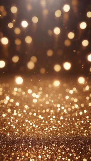 Glitter vintage defocused lights