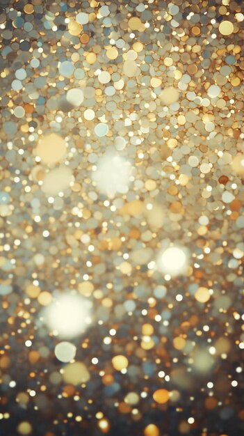 glitter vintage lights background go