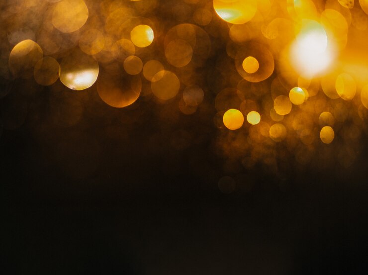 Photo glitter vintage lights