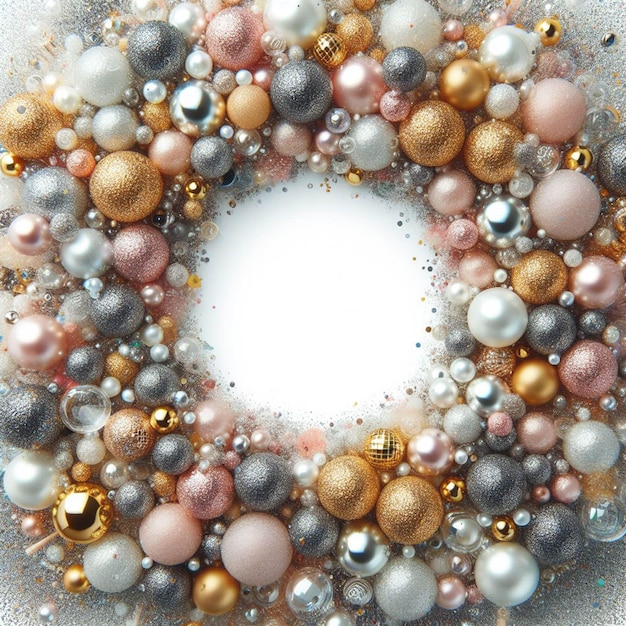 glitterballen frame