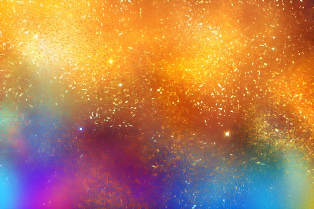 Glittering colorful gradient background