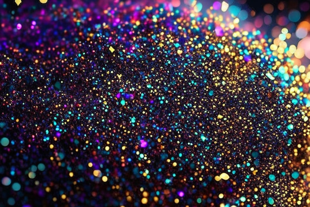 Glittering purple fabric background