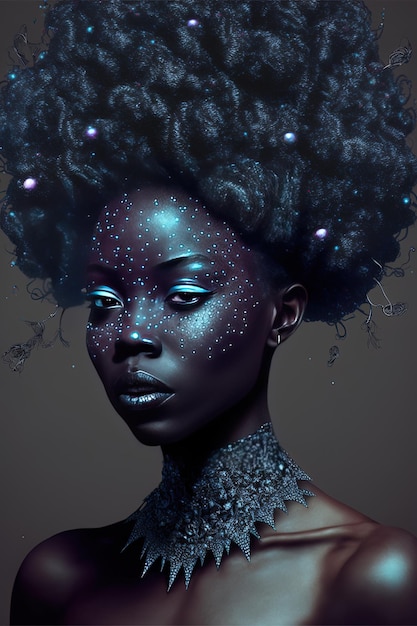 Glittervoid Afrogoth Fox039s Radiance