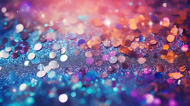 glittery background