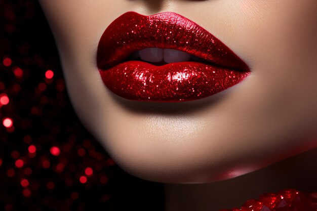 Glittery en Sparkly Festive Makeup Beauty Banner