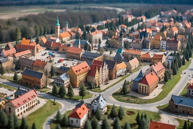 Gliwice Silesia Poland 1012024 Miniature of cities in Kolejkowo