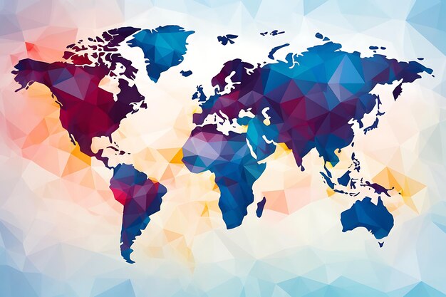Глобальное полотно, раскрывающее творческий гобелен нашей карты мира
