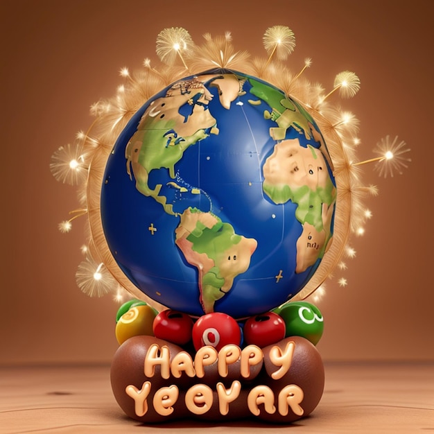 a global celebration happy new year happy new yer 2024