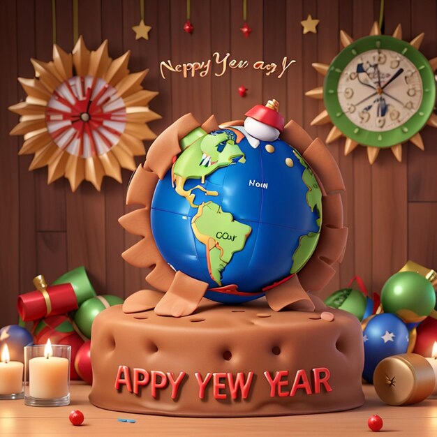 a global celebration happy new year happy new yer 2024