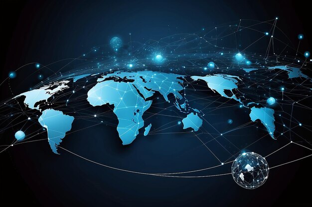 Global communication background business network design