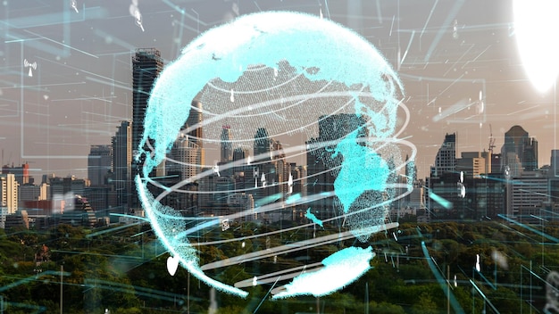 Global connection and the internet network alteration in smart city