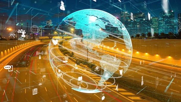 Global connection and the internet network modernization in smart city