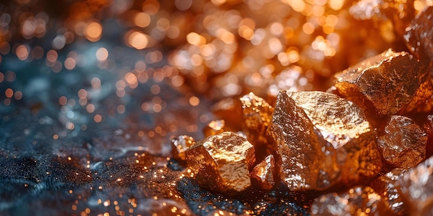 Photo global copper production in mining markets impacts world prices for precious metals concept copper production mining markets world prices precious metals global impact