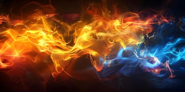 Global Internet Connectivity Mapping Through Dynamic Data Flow Concept Global Internet Connection Data Flow Mapping Dynamic Visualization Technology Trends Netwerkinfrastructuur