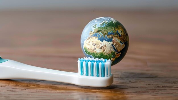 Photo the global journey of a toothbrush cultural everyday item